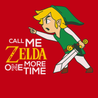 Call Me Zelda One More Time T-Shirt RED