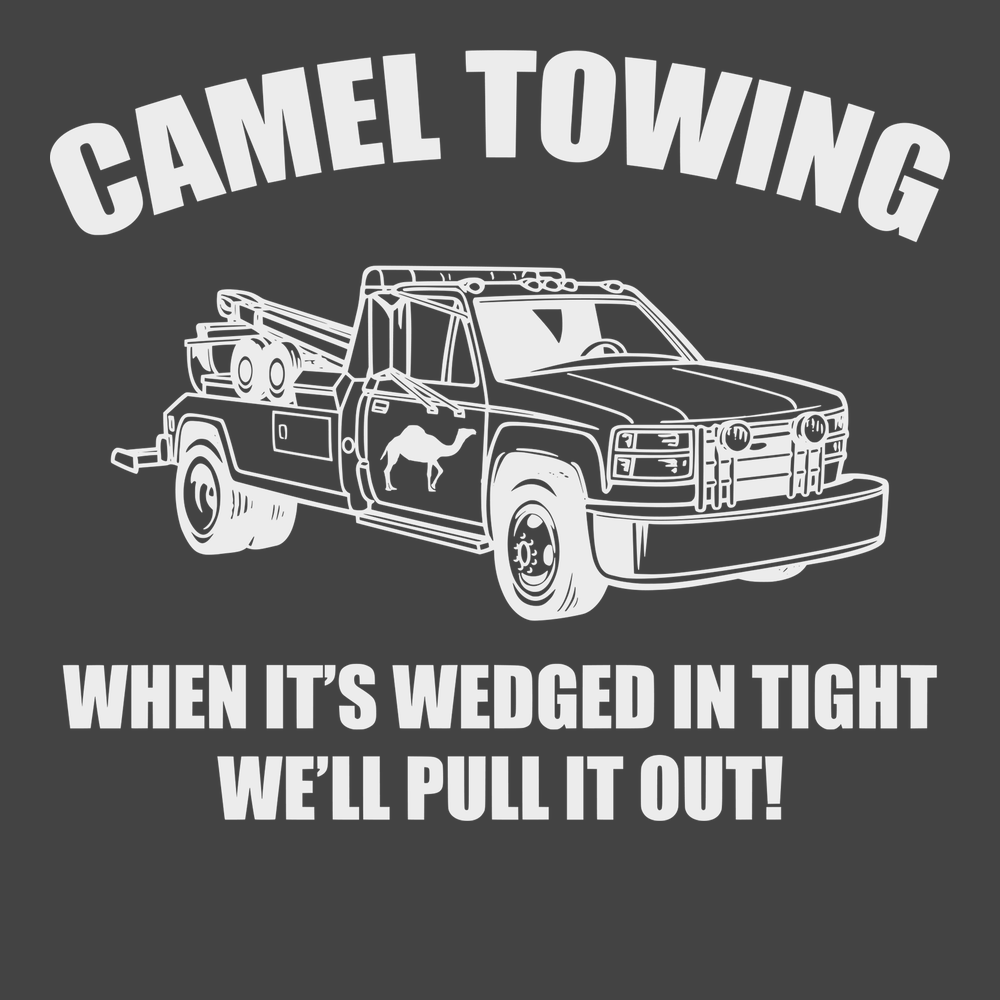 Camel Towing T-Shirt CHARCOAL