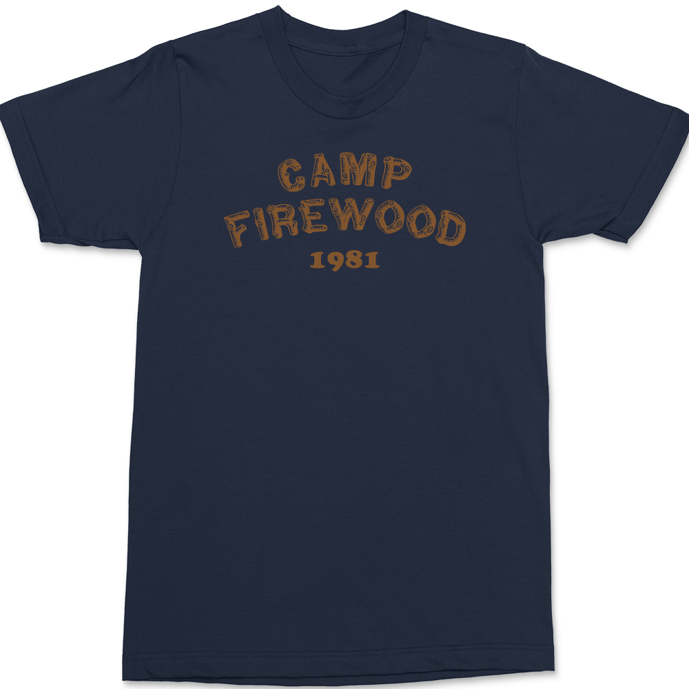 Camp Firewood 1981 T-Shirt NAVY