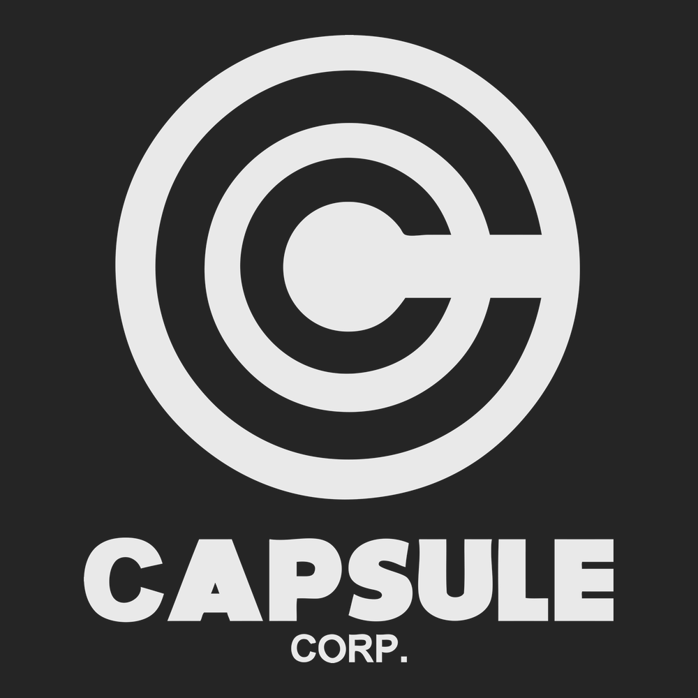 Capsule Corp T-Shirt BLACK