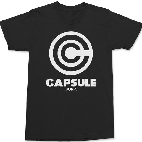 Capsule Corp T-Shirt BLACK
