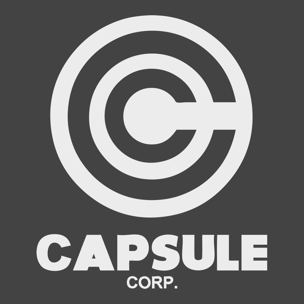 Capsule Corp T-Shirt CHARCOAL
