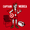 Captain 'Merica T-Shirt RED