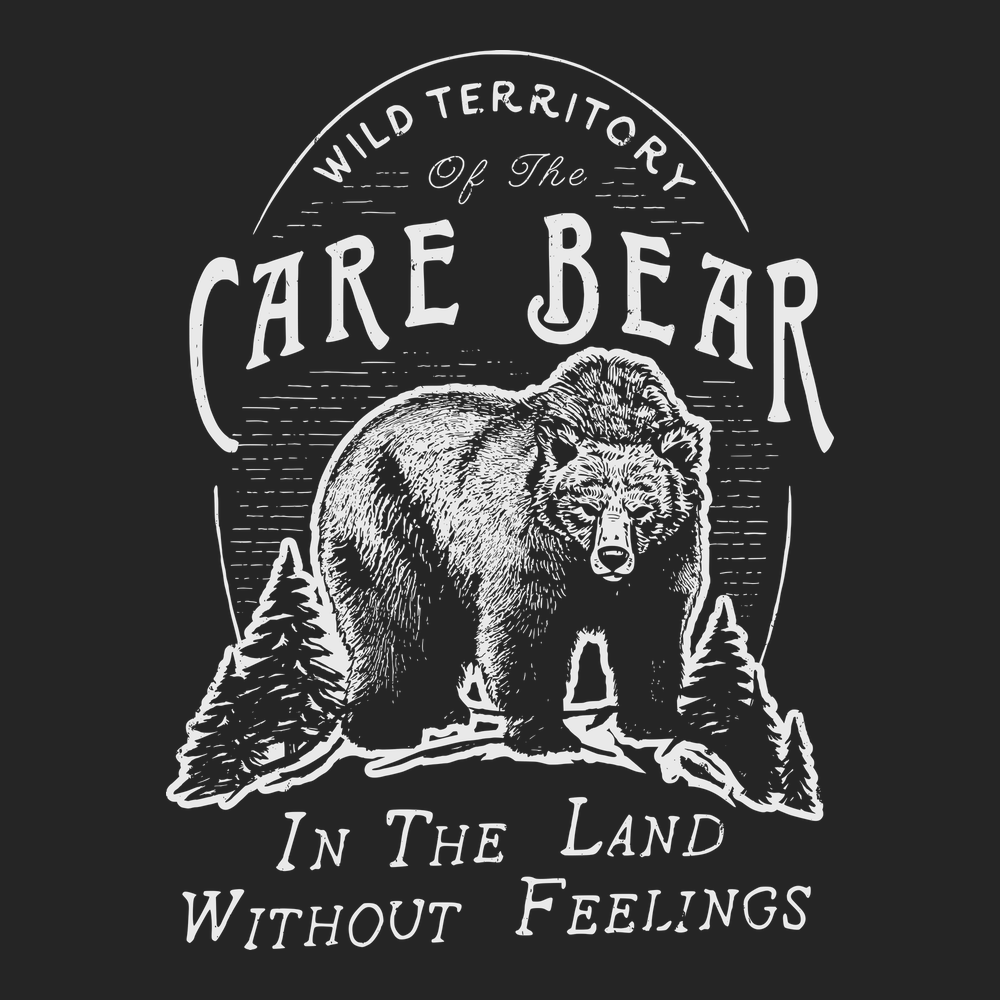 Care Bear In The Wild T-Shirt BLACK