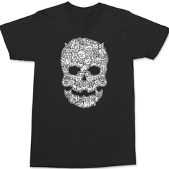 Cats Skull T-Shirt BLACK