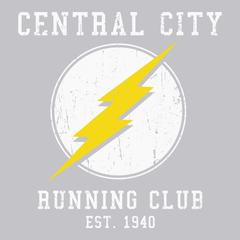 Central City Running Club T-Shirt SILVER
