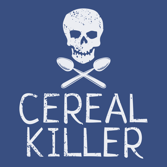 Cereal Killer T-Shirt BLUE