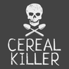 Cereal Killer T-Shirt CHARCOAL