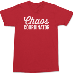 Chaos Coordinator T-Shirt RED