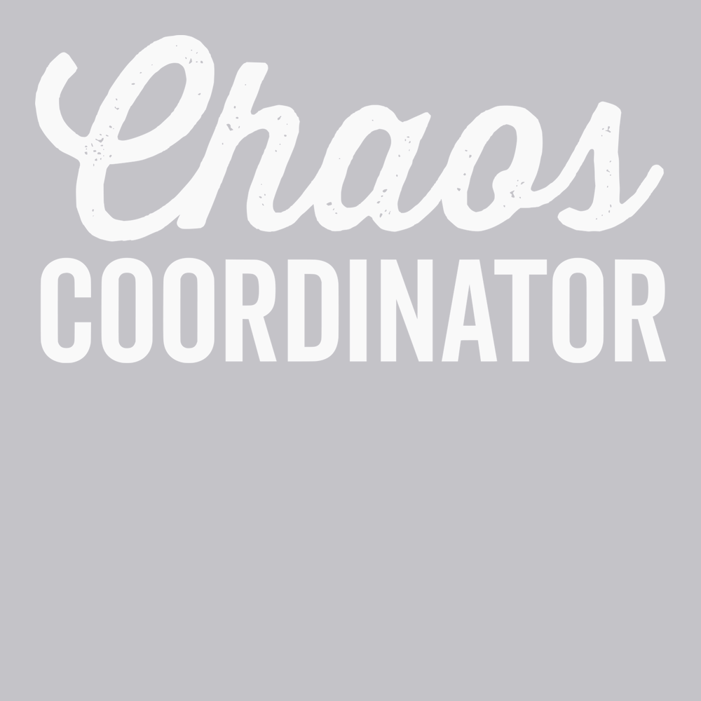 Chaos Coordinator T-Shirt SILVER