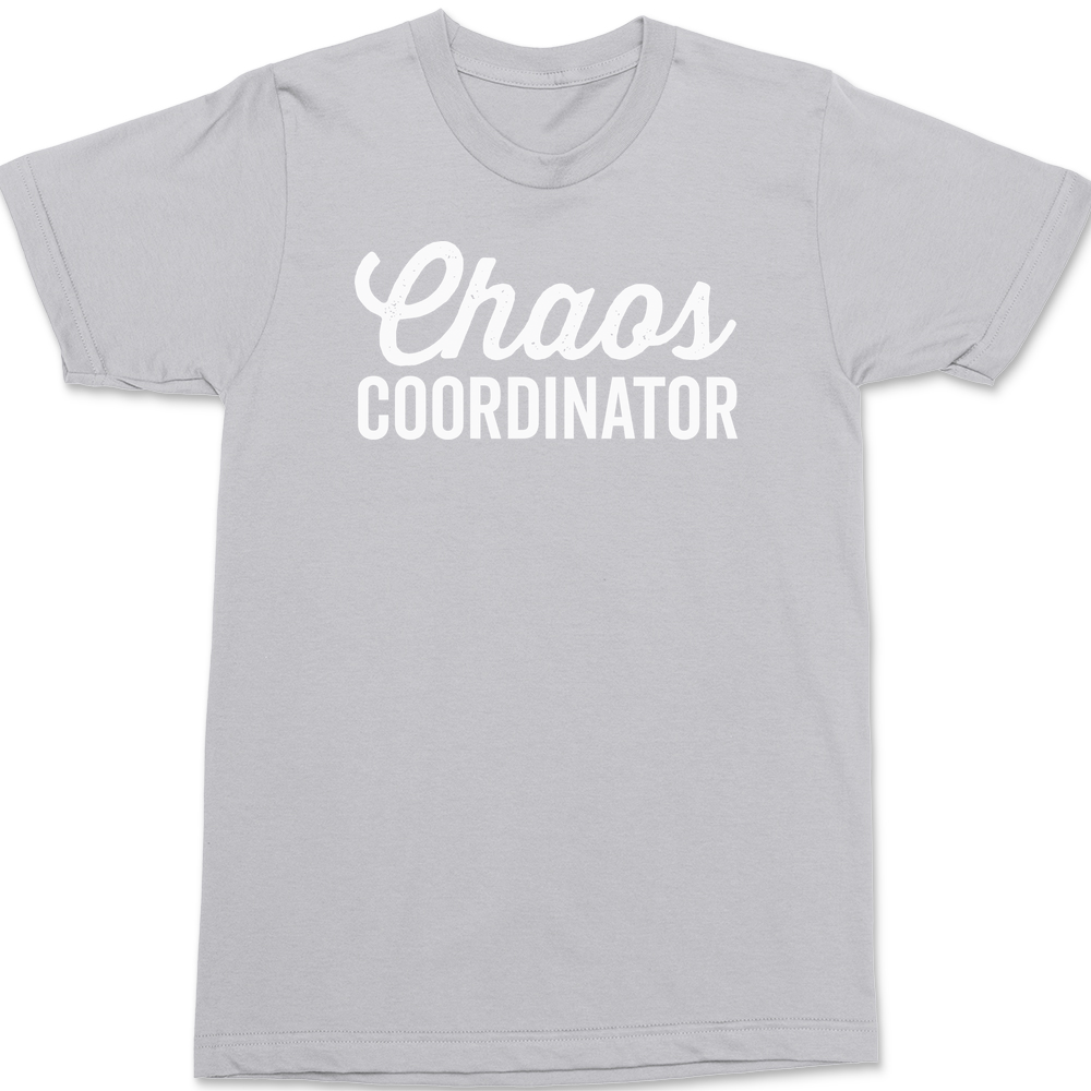 Chaos Coordinator T-Shirt SILVER