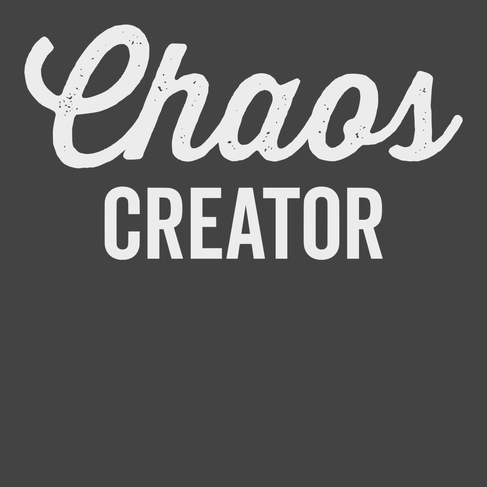 Chaos Creator T-Shirt CHARCOAL