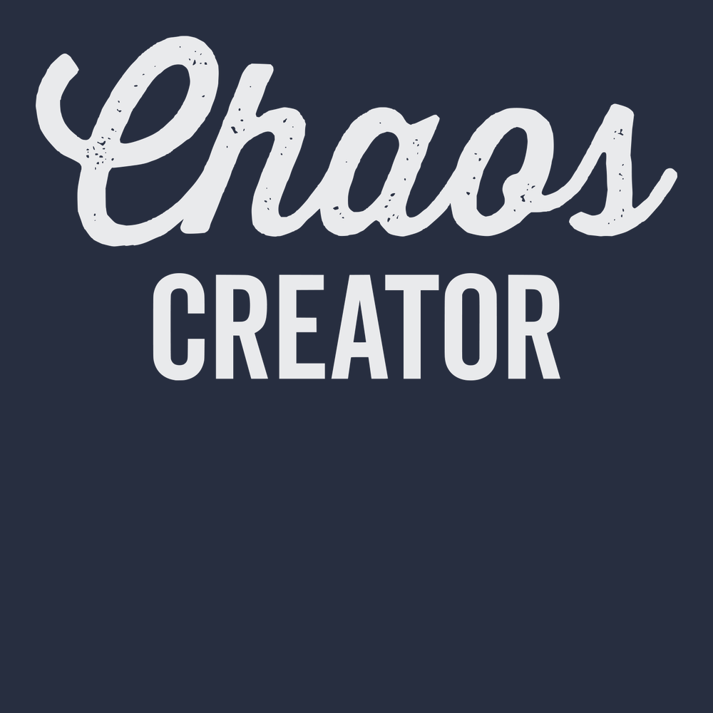 Chaos Creator T-Shirt NAVY