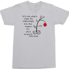 Charlie Brown Quote T-Shirt SILVER
