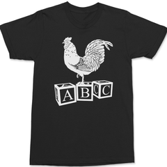 Chicken Block T-Shirt BLACK