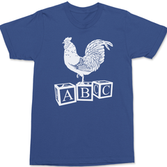 Chicken Block T-Shirt BLUE