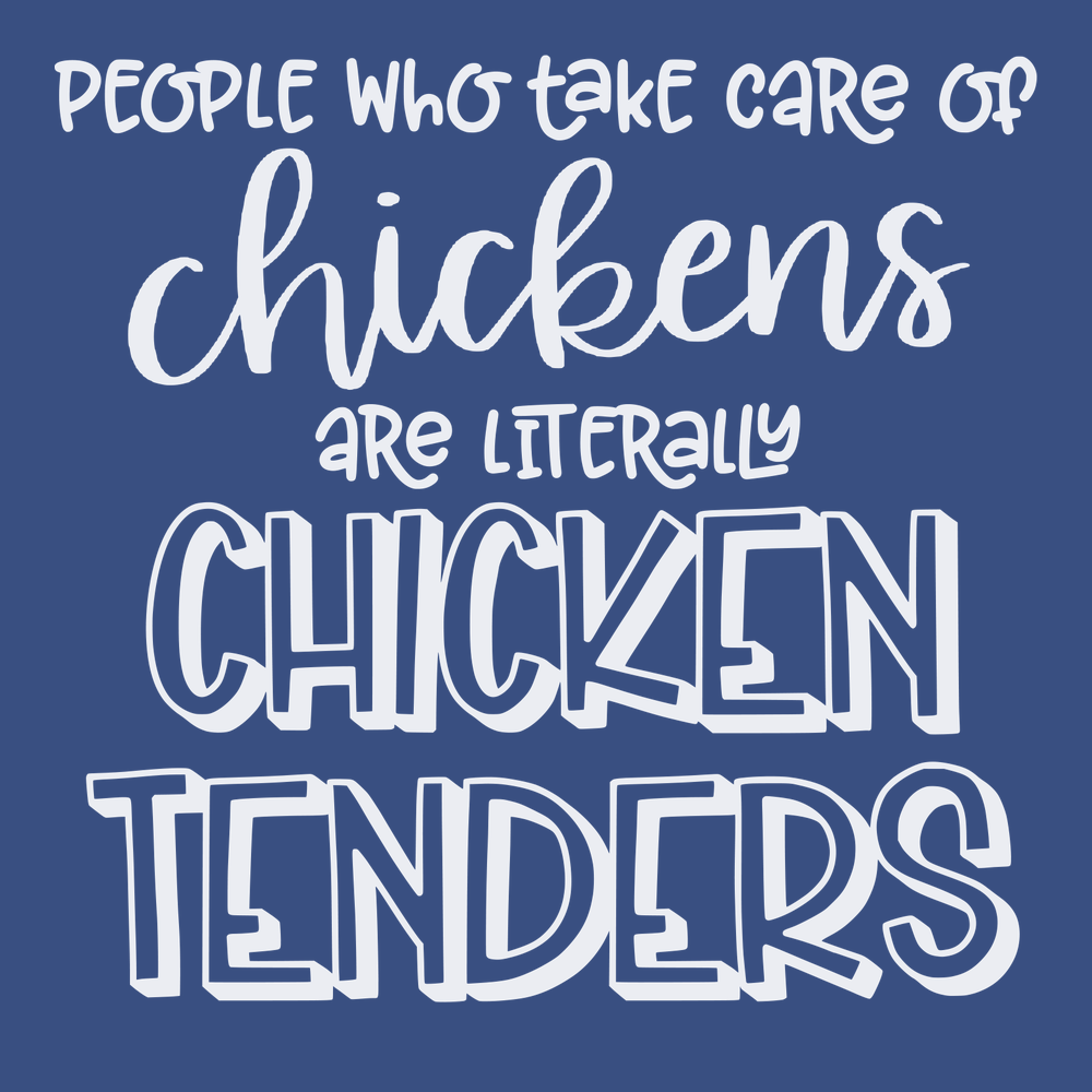 Chicken Tenders T-Shirt BLUE