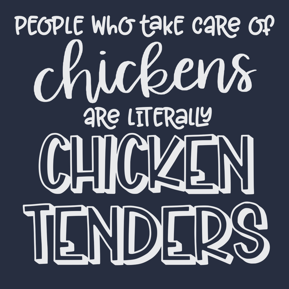 Chicken Tenders T-Shirt NAVY