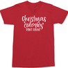 Christmas Calories Don't Count T-Shirt RED