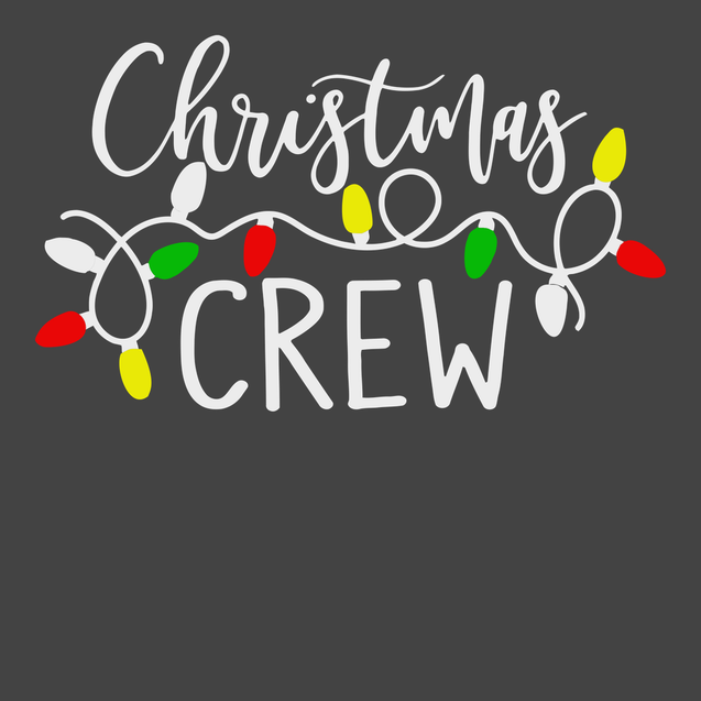 Christmas Crew T-Shirt CHARCOAL