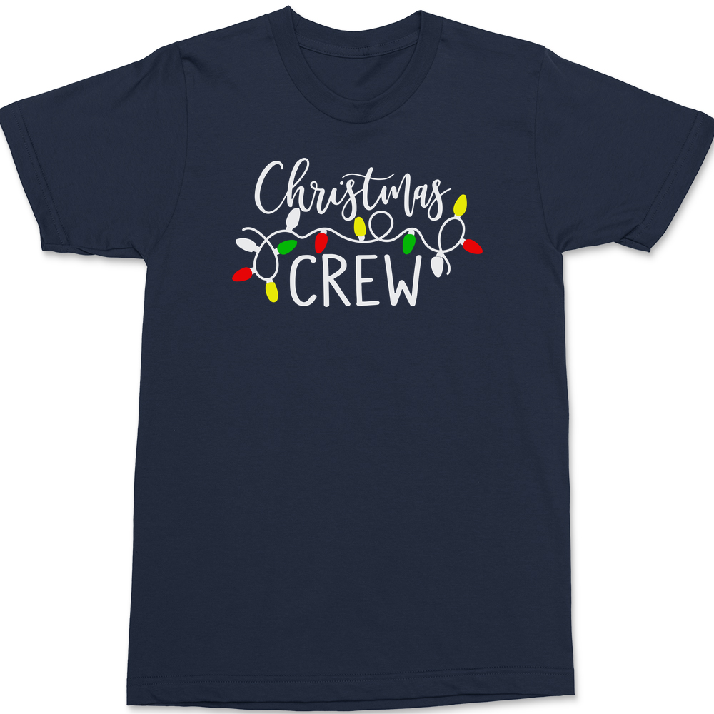 Christmas Crew T-Shirt Navy