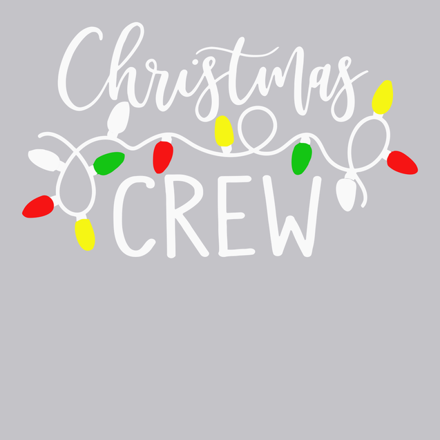 Christmas Crew T-Shirt SILVER