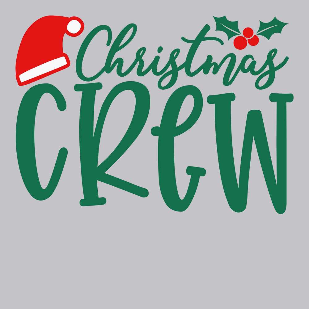 Christmas Crew T-Shirt SILVER