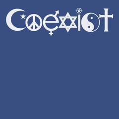 Coexist T-Shirt BLUE