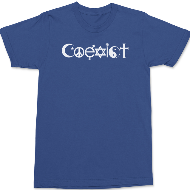 Coexist T-Shirt BLUE