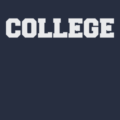 College T-Shirt NAVY