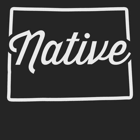 Colorado Native T-Shirt BLACK