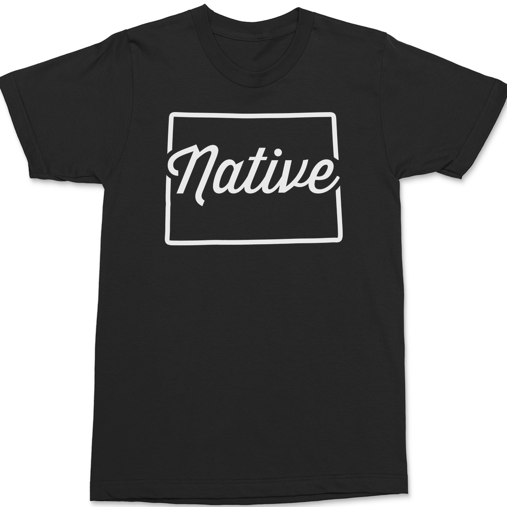 Colorado Native T-Shirt BLACK