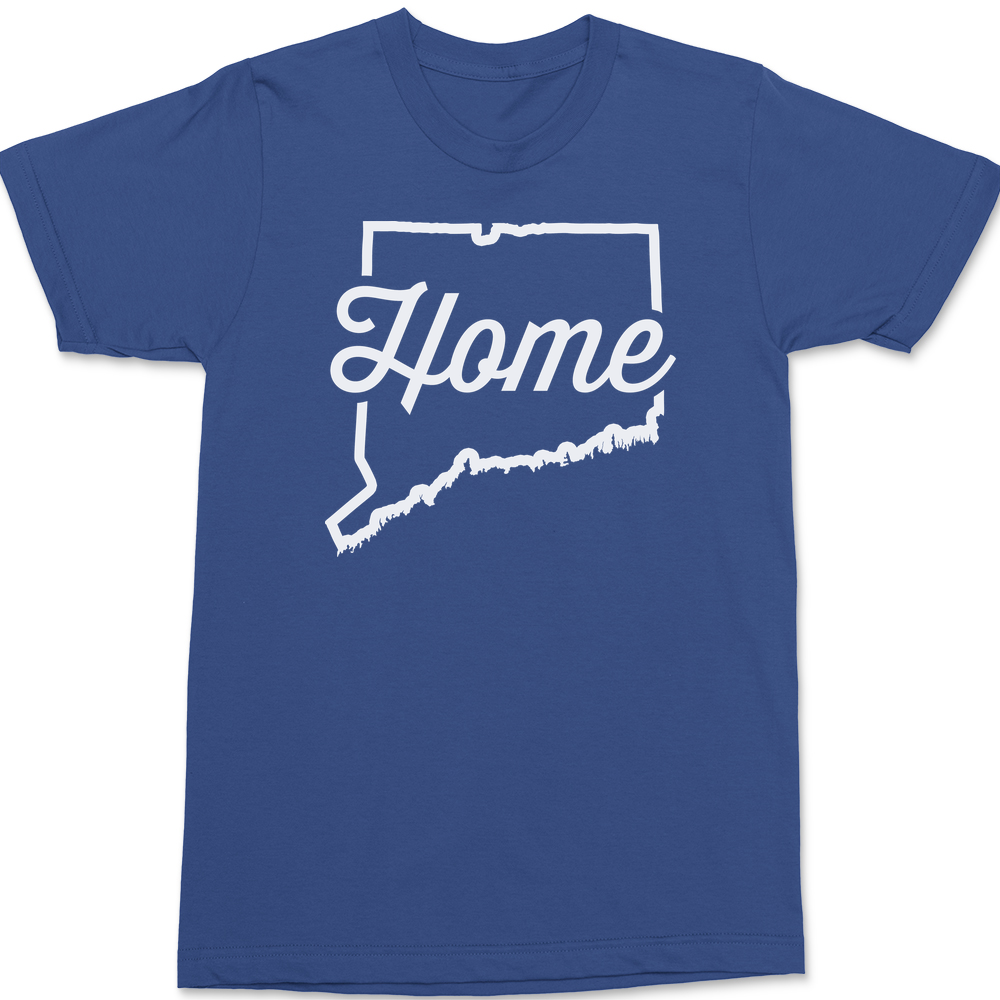 Connecticut Home T-Shirt BLUE