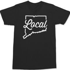 Connecticut Local T-Shirt BLACK