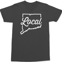 Connecticut Local T-Shirt CHARCOAL