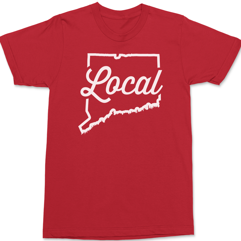 Connecticut Local T-Shirt RED