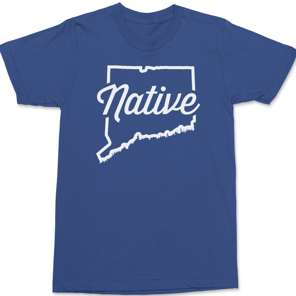 Connecticut Native T-Shirt BLUE