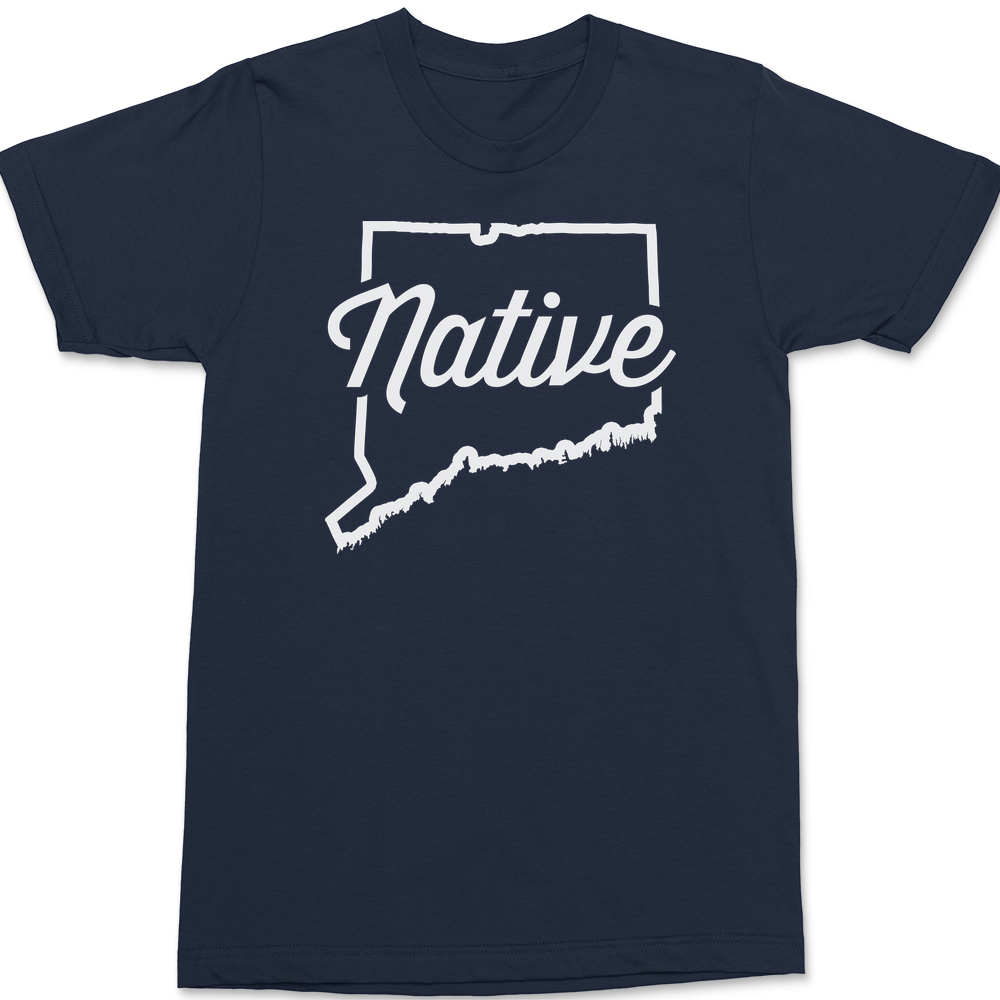 Connecticut Native T-Shirt NAVY