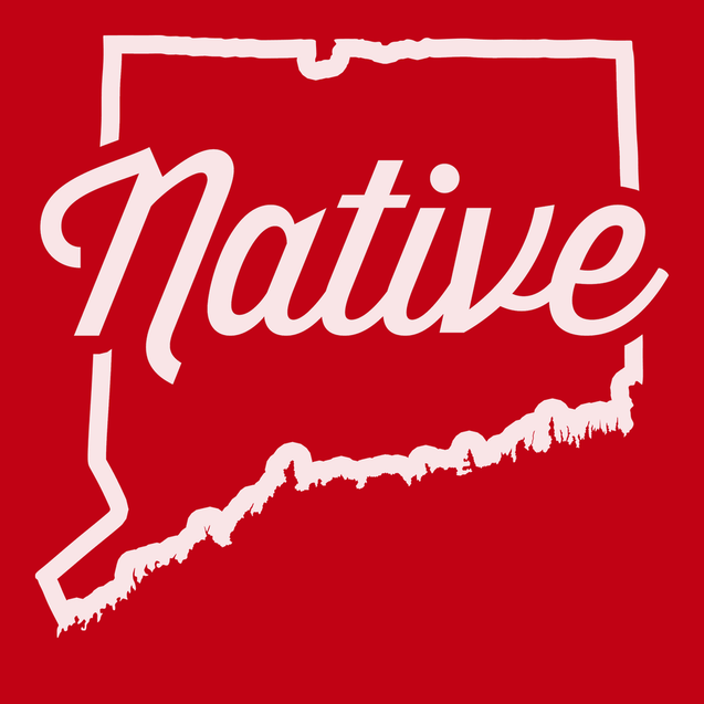 Connecticut Native T-Shirt RED