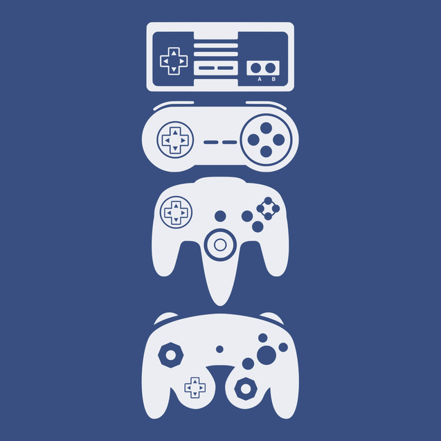 Controller Generations T-Shirt BLUE