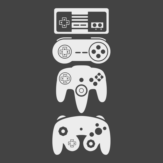 Controller Generations T-Shirt CHARCOAL