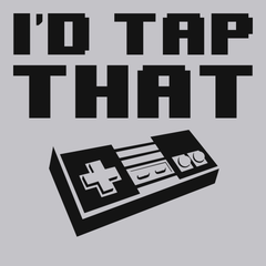 Controller I'd Tap That T-Shirt SILVER
