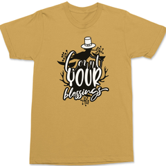 Count Your Blessings T-Shirt GINGER