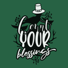 Count Your Blessings T-Shirt GREEN