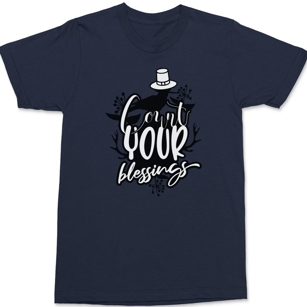 Count Your Blessings T-Shirt NAVY