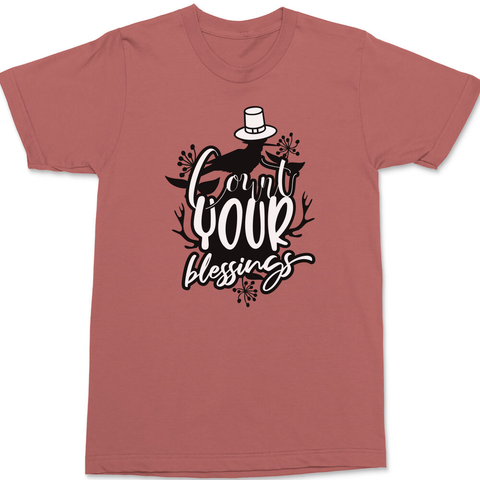 Count Your Blessings T-Shirt TERRACOTTA