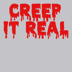 Creep It Real T-Shirt SILVER