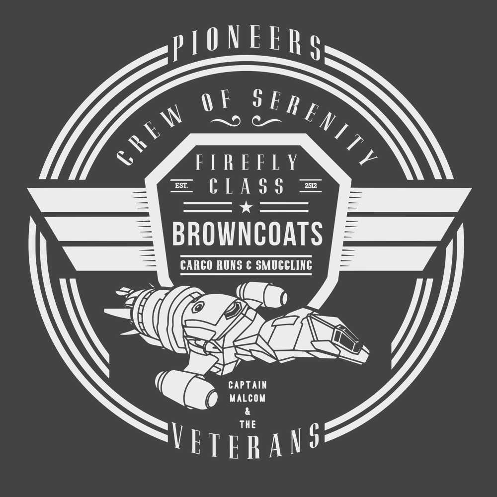 Crew of the Serenity T-Shirt CHARCOAL