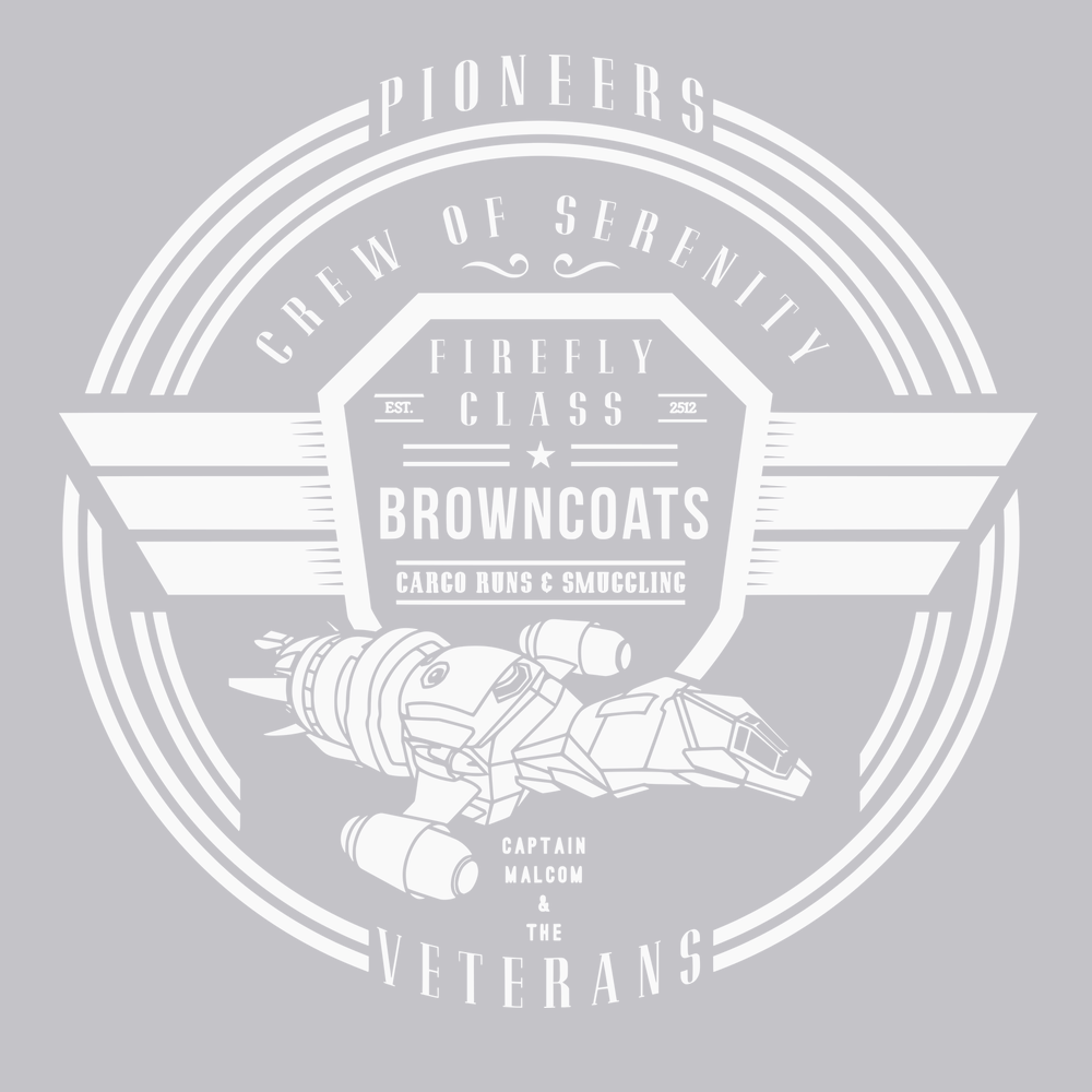 Crew of the Serenity T-Shirt SILVER