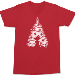 DBZ Christmas Tree T-Shirt RED
